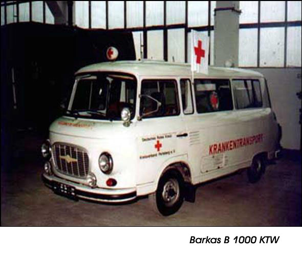 DDR Rettungsfahrzeuge Schnelle Medizinische Hilfe Deutsche Demokratische Republik Barkas B 1000 KTW
