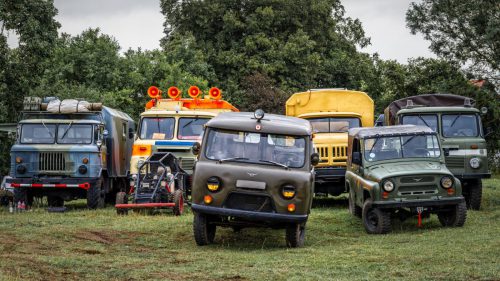 Blaulichttage 2025, Campingplatz, Männerspielzeuge