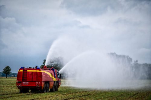 Blaulichttage 2025, Vorführung Flughhafenfeuerwehr