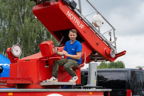 Blaulichttage 2025, W50 DLK Bediener