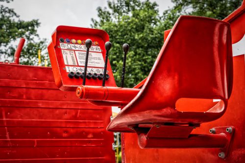 Blaulichttage 2025, Drehleiter, Bedienelemente